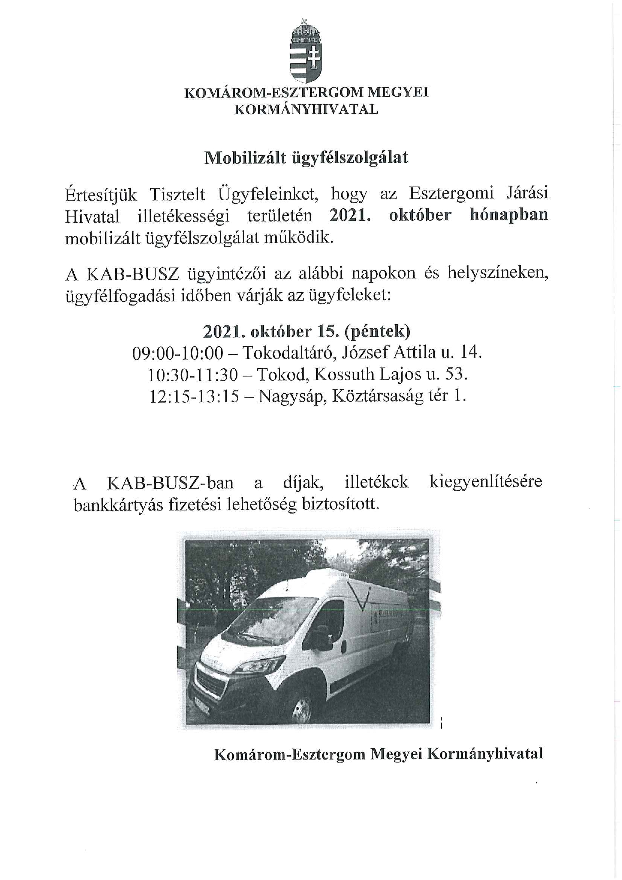 KAB busz plakat Tokod Tokodaltaro Nagysap page 0001